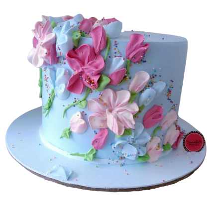 Flower Cream Cake online delivery in Noida, Delhi, NCR,
                    Gurgaon